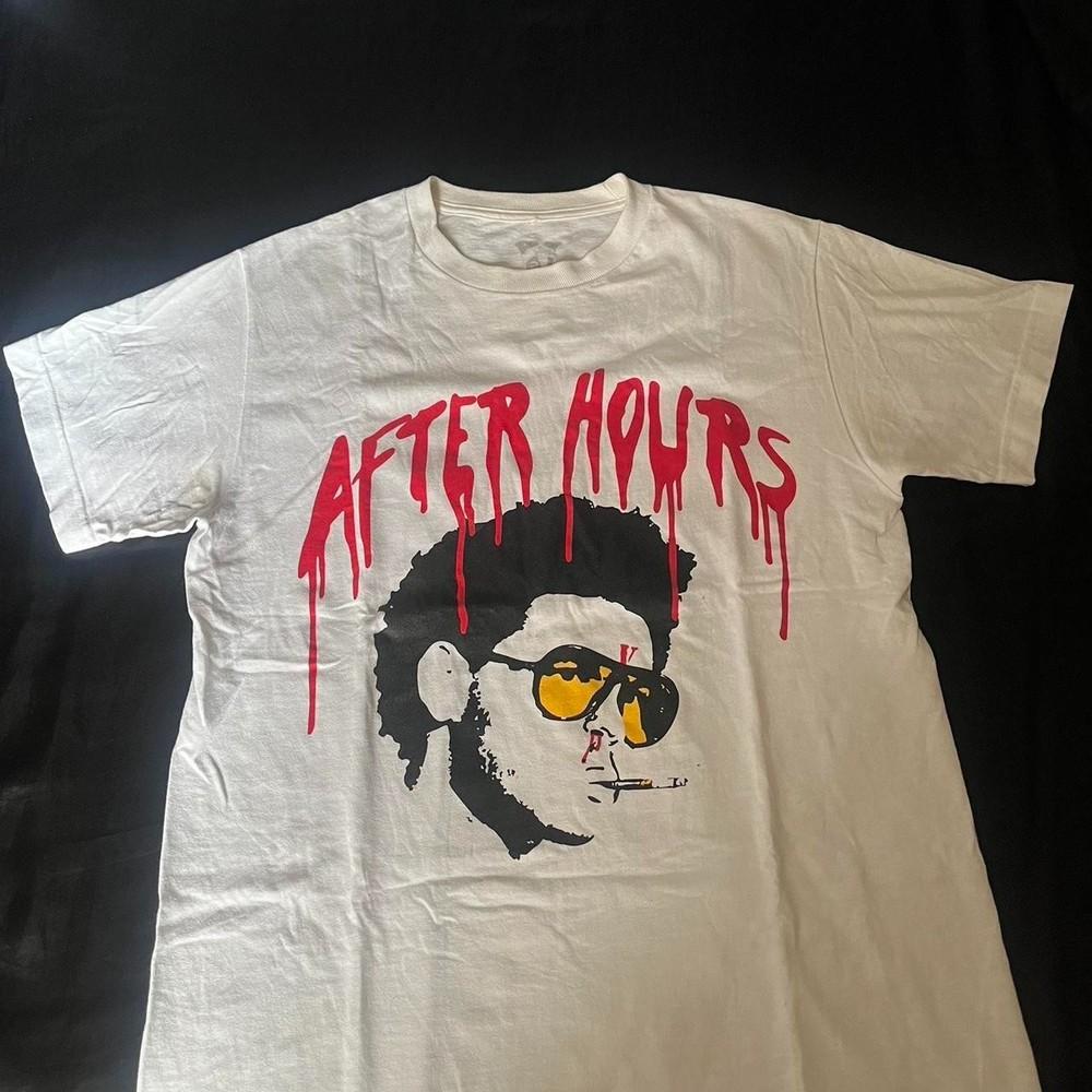 The Weekndddd After Hours Cotton White All Size T Shirt For Men SE717 Unisex T-Shirt S