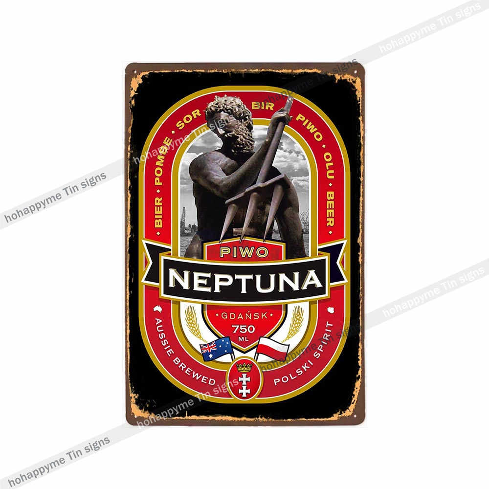 

Home Decor Vintage Metal Poster Alcohol Brewing Beer Plates Decorative Bar Pub Club Wall Tin Painting Retro Plaque 20x30cm 20x30cm（7.8x11.8inch）