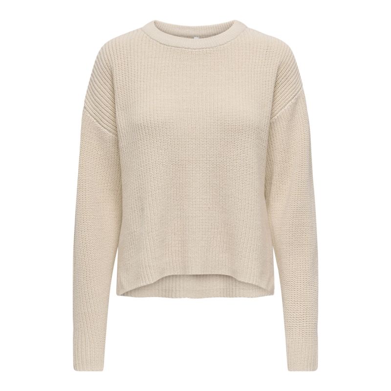 Women's ONLY Luna Round Neck Sweater In Soft Knit