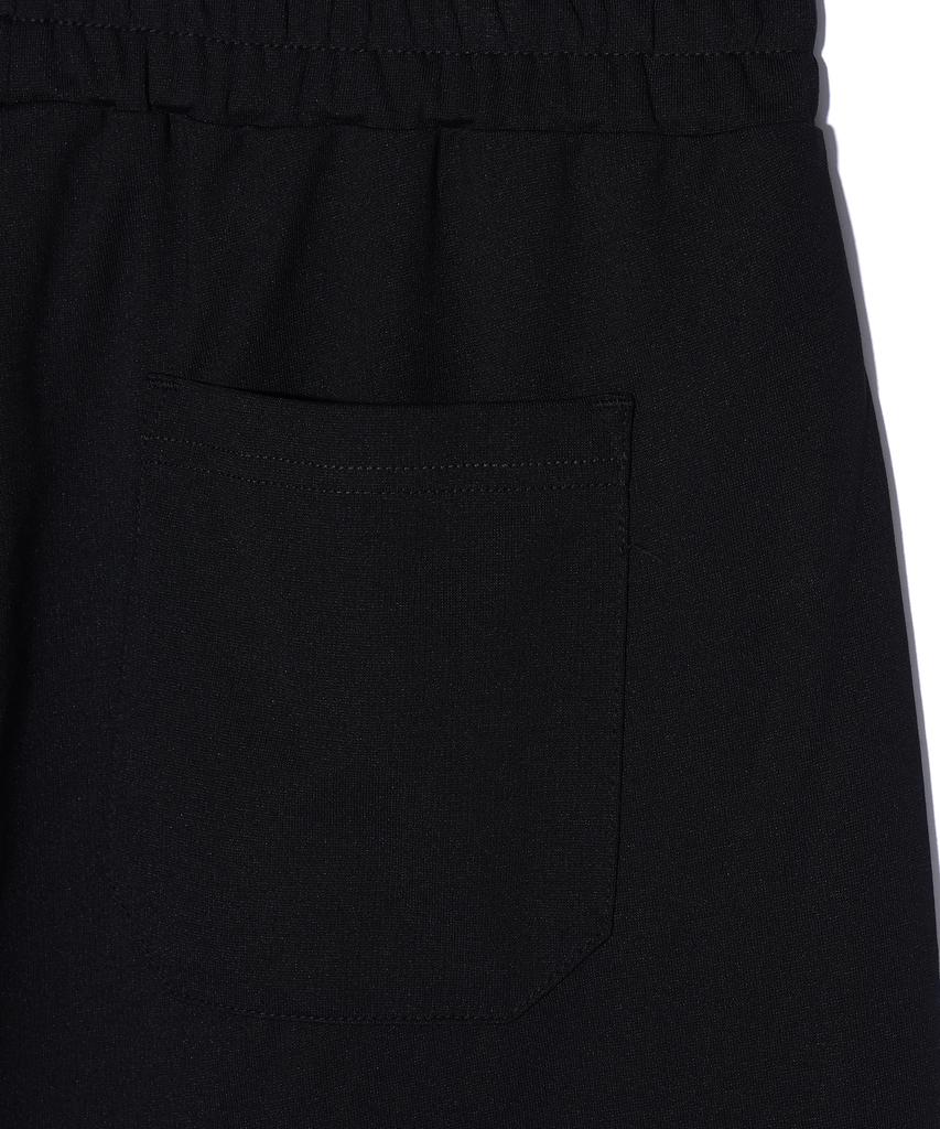 RAYFIKERS Wicked Smile One-Pleat Sweat Shorts Black (Mo7Pu493-076)