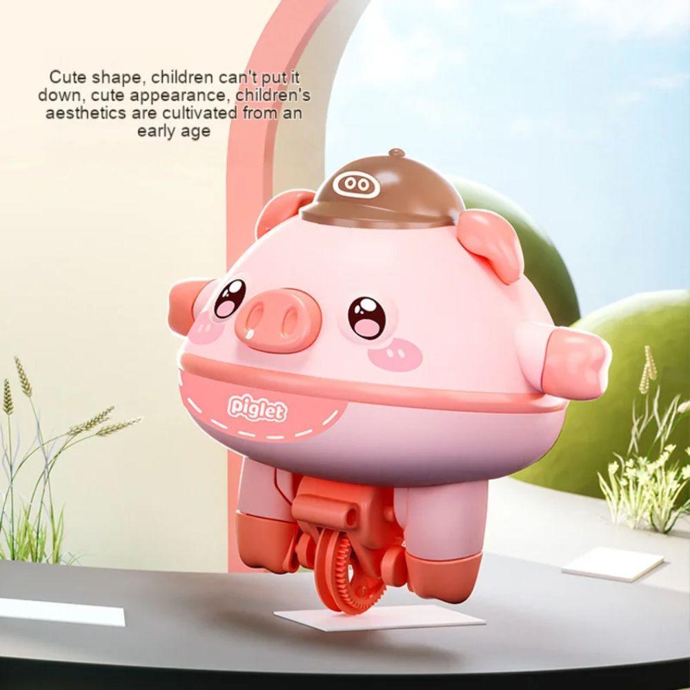 Brain Game Unicycle Electric Toy Technology Unicycle Balance Pig Toy Tumbler Balance Pig  Gift