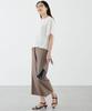 AC by Alpha Cubic Pleated Willow 351634 Women's Off-White Blouse,