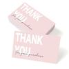 50/100pcs/pack Thank You Cards Gift Gift Holiday Greeting Cards Wedding Business Party Invitation
