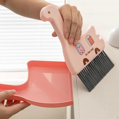 Mini Broom and Dustpan Cleaning Brush, Cute Portable Desk Tools, Desktop Keyboard Sweep