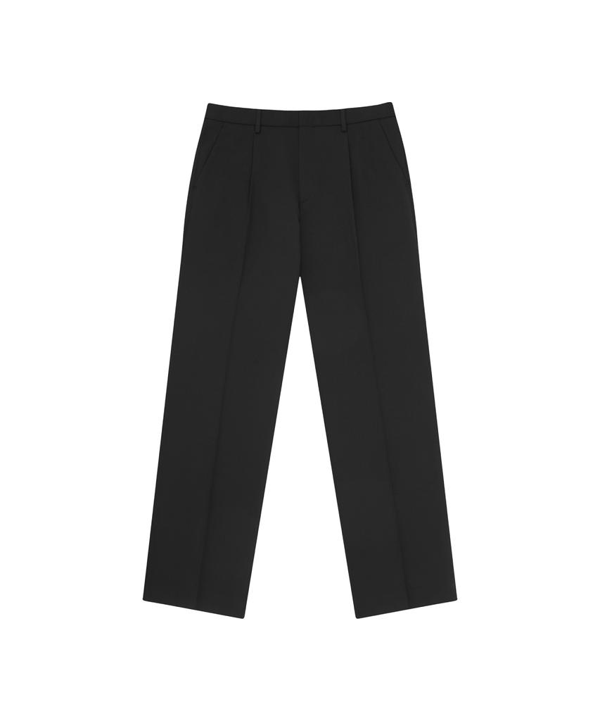 Non Blank Wide Fit Slacks_Black