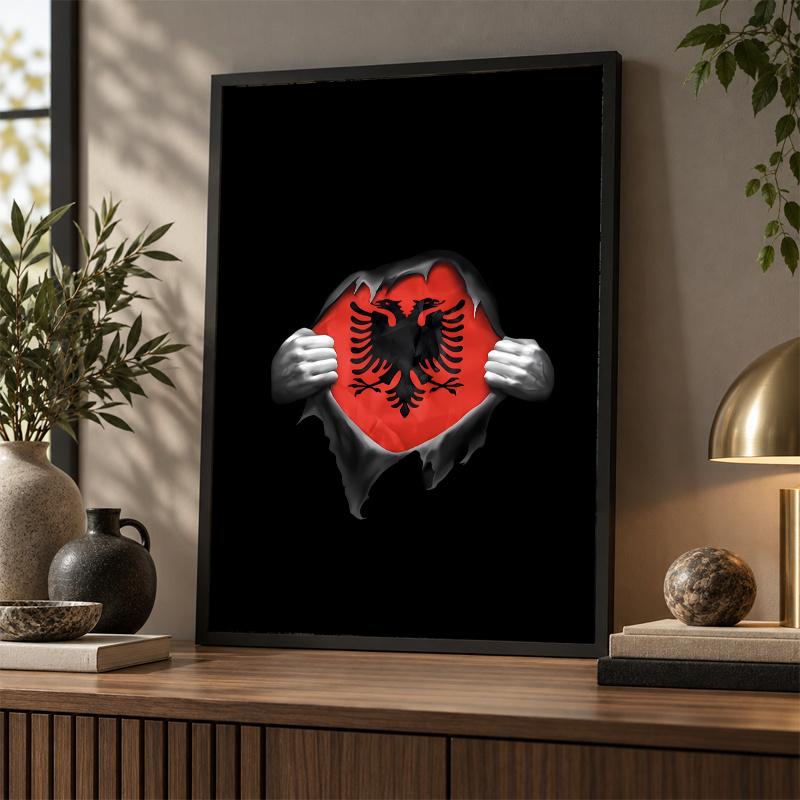 Albania Diamond Painting Kit 5D Full Drill DIY Diamond Mosaic Wall Art Home Decor