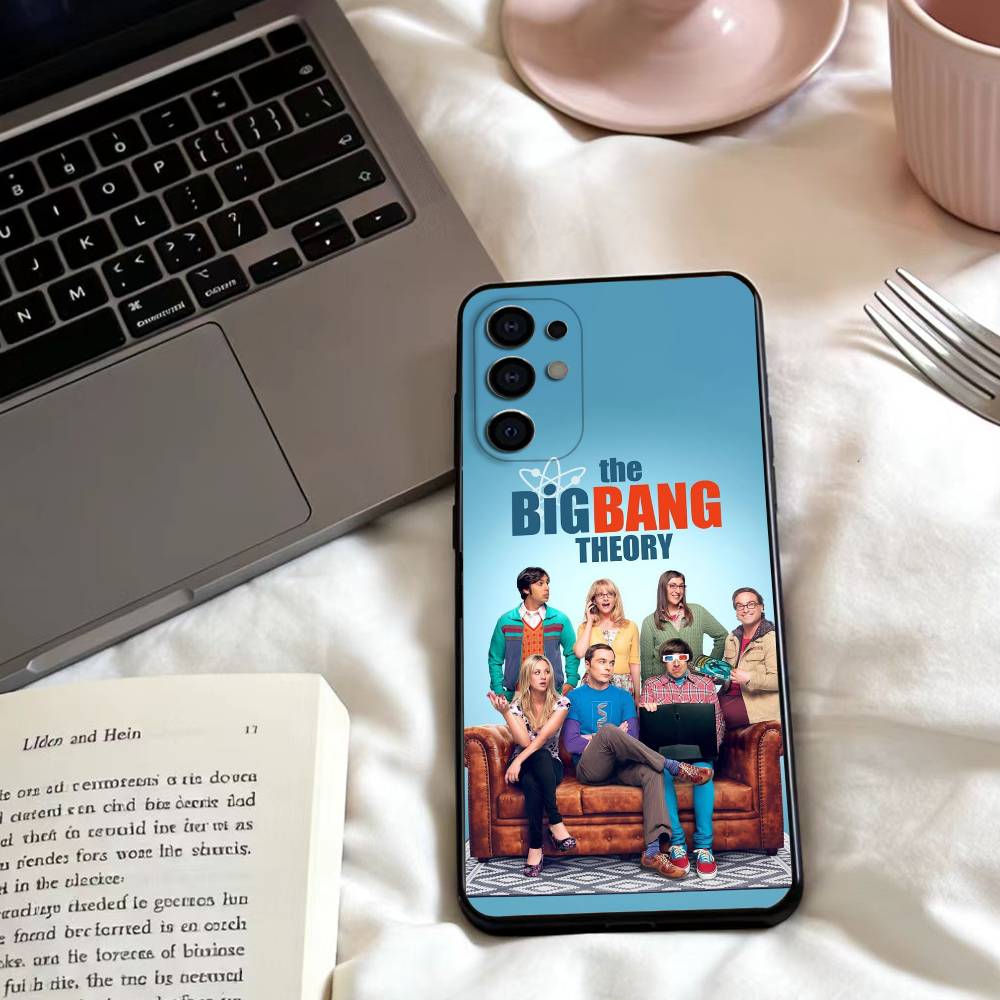 TV The B-Big Bang Theory Phone Case For Samsung S25,24,23,22,30,21,10,9,Ultra,Plus,Lite,FE,4,5 G Soft Black Case