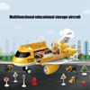 Simulation Transport Aircraft With Storage  Car Kids Music Toy
