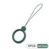 Silicone Wrist Strap Lanyard Mobile Phone Hanging Rope Finger Ring Anti-lost Straps Phone Lanyard For iPhone 16 Pro Max Samsung