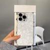 White Flower Lace Clear Phone Case For Samsung Galaxy S26 S24 S25 S23 Ultra S22 S21 S20 Plus FE A50 A71 A72 A73 Silicone Cover
