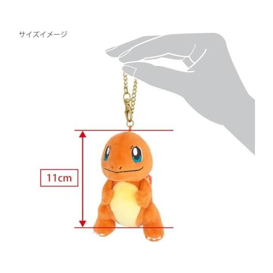 Sanei Boeki Pokemon ALL STAR COLLECTION Charmander Mascot W7 x D9 x H11cm Stuffed Mascot Pokemon PM02