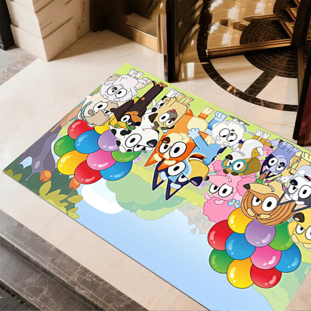 Halloween Costumes Fun Floor Mat Design for Bedrooms Balcony Dormitory Living Rooms Antislip Carpet Decorate Offices Gift for Festivals