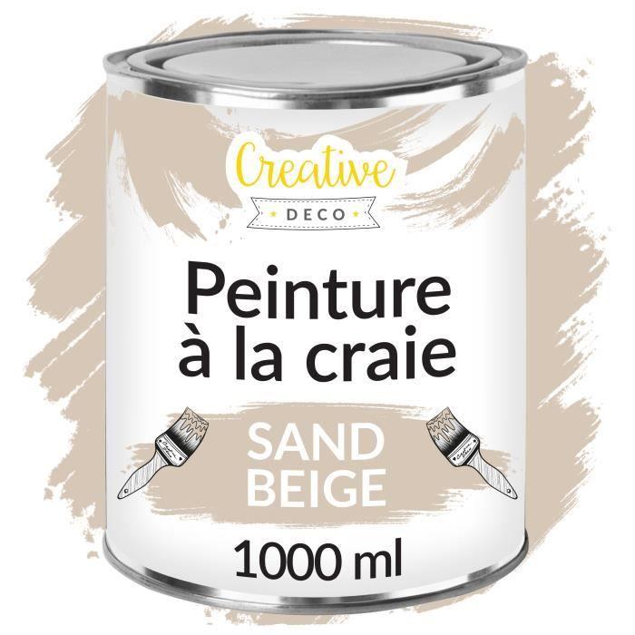Peinture à la Craie - Creative Deco - Beige Sable - 1L - Mat - Lavable