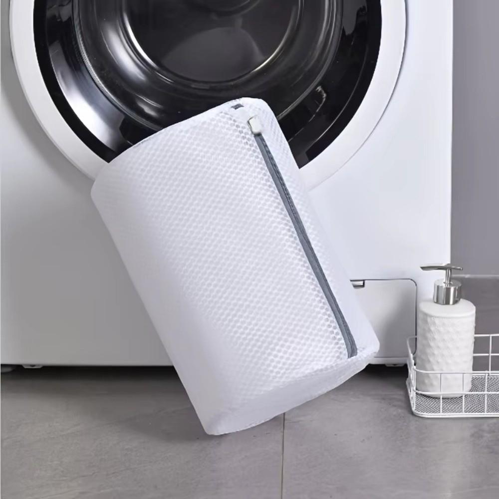 Mesh Laundry Bag Dacron Washing Mesh Bags Versatile Shoe Cleaning Bag