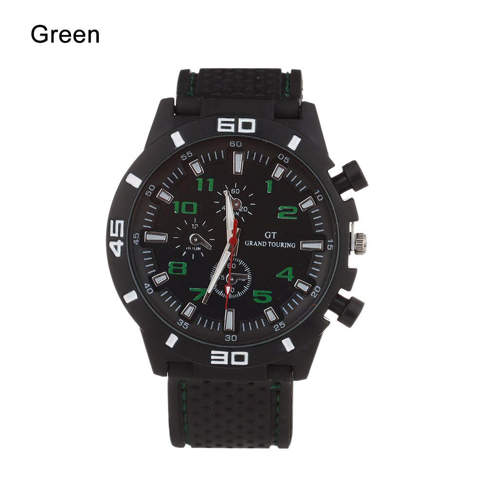 High Quality Student Silica Gel Strap Mens Watches Sports Watch Wristwatches Quartz