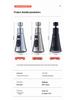 Splash-Proof 360° Rotating Kitchen Faucet with Three-Speed Pressurized Blade Flushing Aerator
