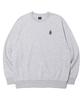 DISTN9NE Small Retro Bear Sweatshirt Lp8Tu741_Melange Grey