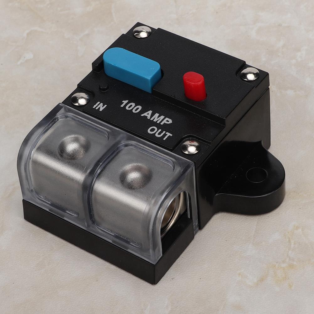 80A 300A Car Resettable Circuit Breaker Self Recovery Fuse Manual Reset Button