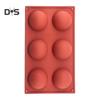 SW Half Sphere Shape Silicone Cake Chocolate Dessert Mold DIY Decor Kitchen Tool