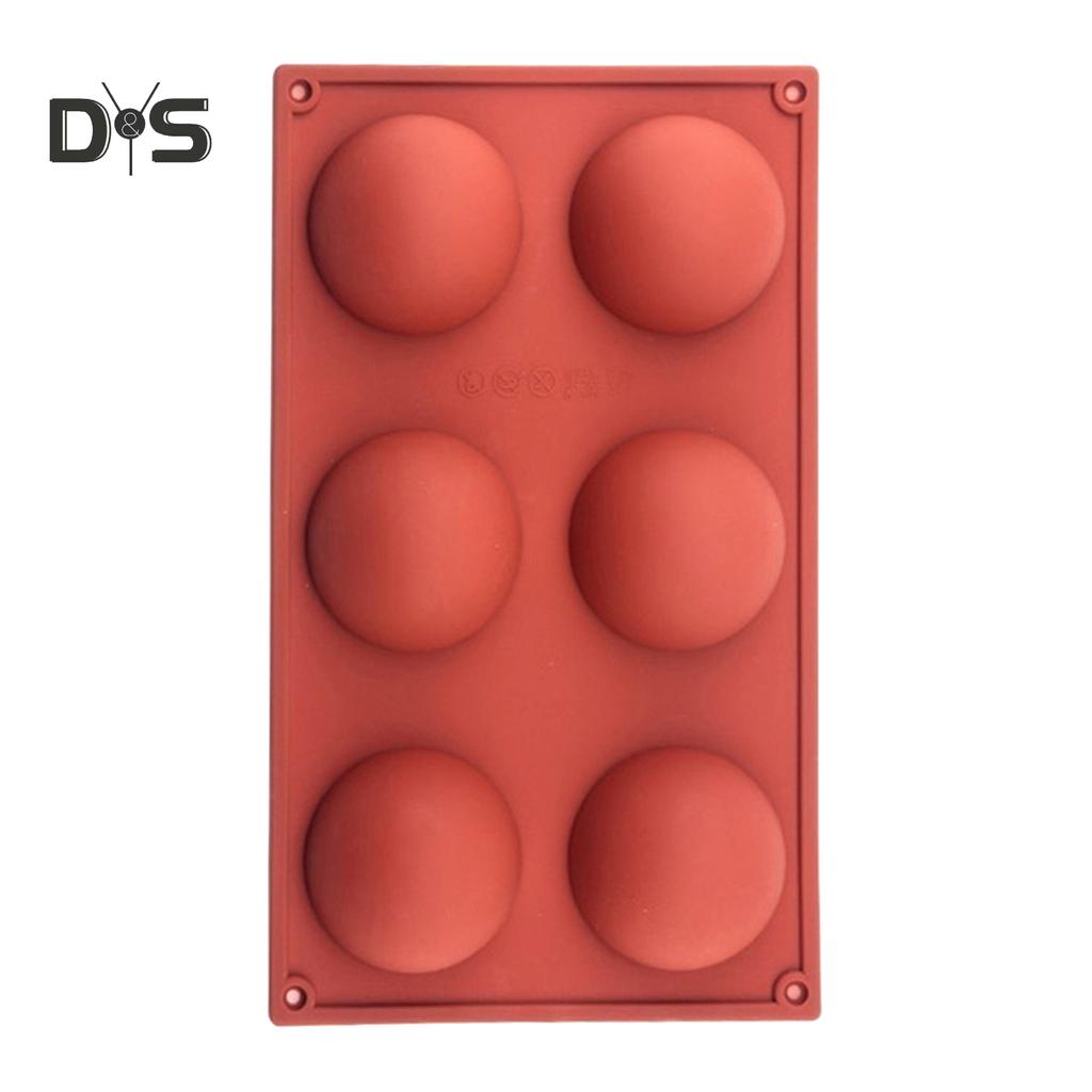SW Half Sphere Shape Silicone Cake Chocolate Dessert Mold DIY Decor Kitchen Tool