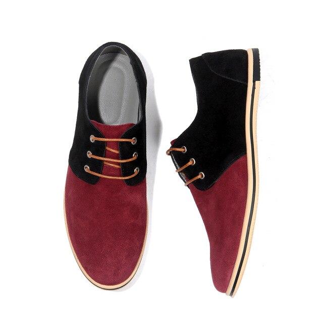 

Мужская лоскутная мужская кожаная обувь, мужские кроссовки, весенне-осенняя спортивная повседневная обувь, размер 38, 39, 40, 41, 42, 43, 44, 45, 46, 47, 48, 49, 50 49 фиолетовый