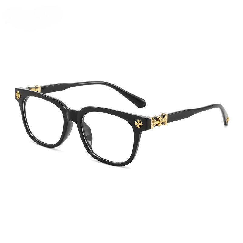 Fashion Square Frame Eyewear for Women Men Classic Casual Travel Decorative Glasses