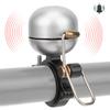 Retro Bicycle Bell Aluminum Copper Alloy Bike Ring Bell Vintage Bicycle AccessorySilver