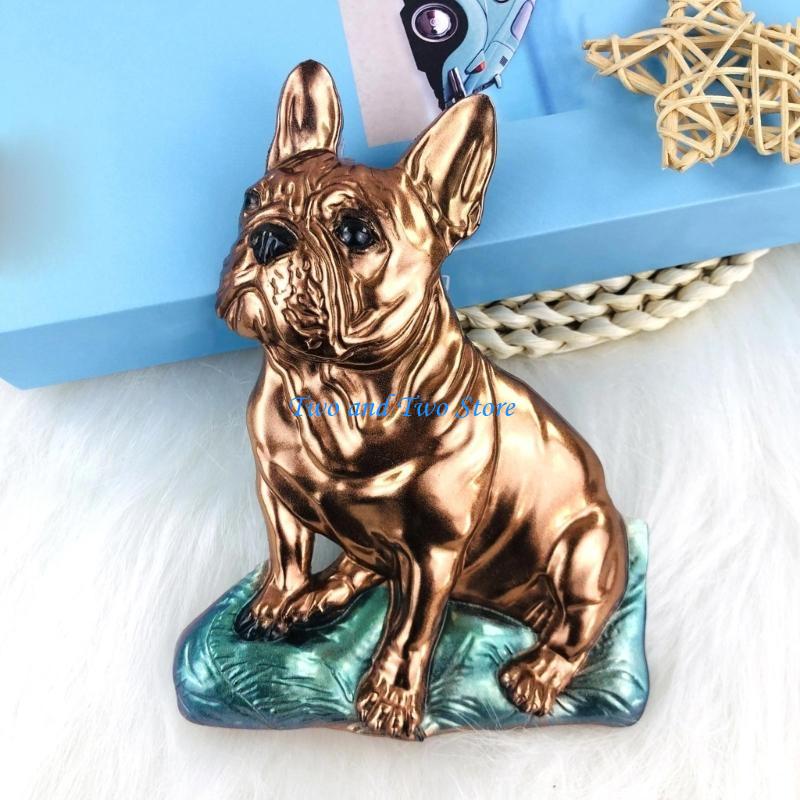 HX6F DIYs Wall Hanging Pendant Mold Dog Ornament Silicone Molds Craft Making CN