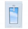 Janela Branca PVC Basculante 40X60 Nova 400X600, Basculante de Cima Vidro Duplo