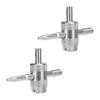 2 Pcs Valve Core Remover Tool Set 4 In 1 Tyre Valve Repair Tool Kit Tyre Valve Removers Repair Tool for Car Motorcycle Bicycle
