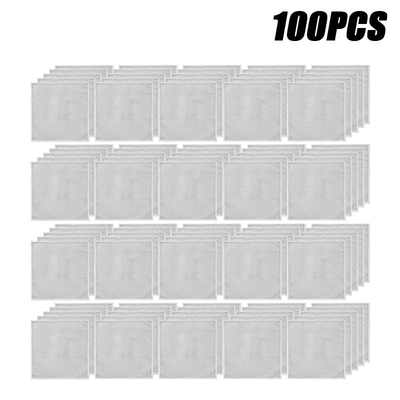 100PCS Magic Cleaning Cloth Thickened Double -sided Metal Steel Wire Rags Kitchen Dish Pot Washdishing Cloths Towel Clean Tools