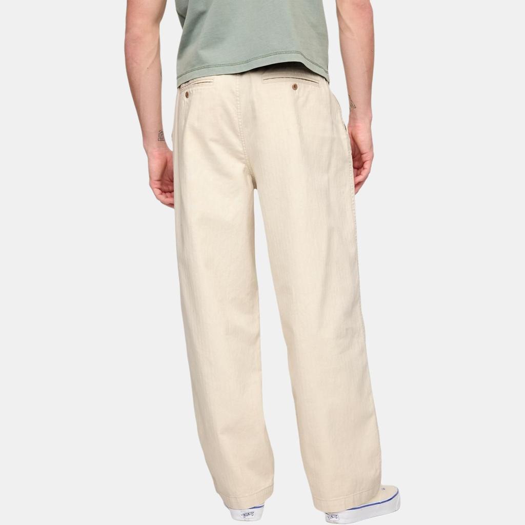 Gap Casual Pants Men's Beige Moderate Straight Fit Pants 737073
