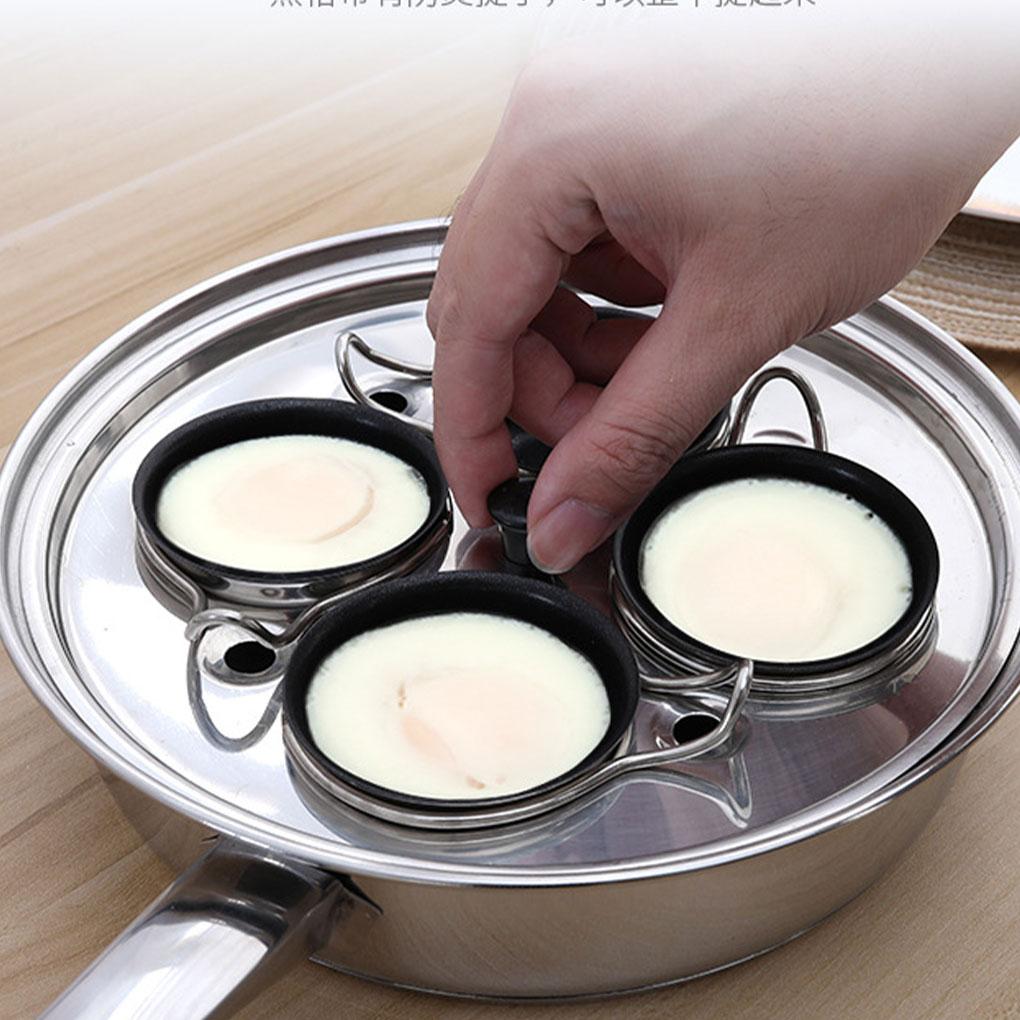 Egg Cooker Both Frying And Steaming Options Large Capacity Egg Poacher Pan Egg Steamer