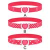 Fashion Elastic Kids Waistband Waist Belt Elastic Belts Heart Buckle Belt