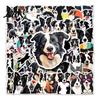 Personalized Laptop Accessories 50PCS Border Collie Stickers, Cute Dog Theme Decorative Waterproof Vinyl Decals for Journals And DIY Crafts