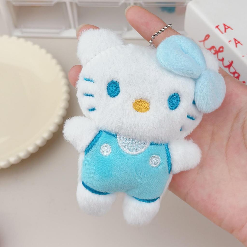 Hello Kitty Kitten Plush Keychain Charm