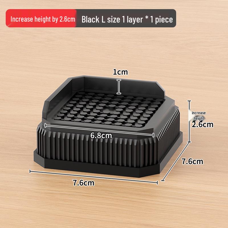 

Anti-Slip Silicone Leg Covers for Furniture: Bed, Table, Chair, Washer, Stool - Protects Wood Floors Silently