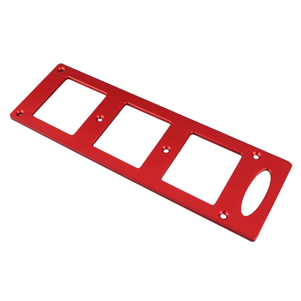 86 Typ Drahtkasten Vorlage Aluminiumlegierung Multifunktionale Steckdosendose Lochschneider Werkzeug 70 X 60mm