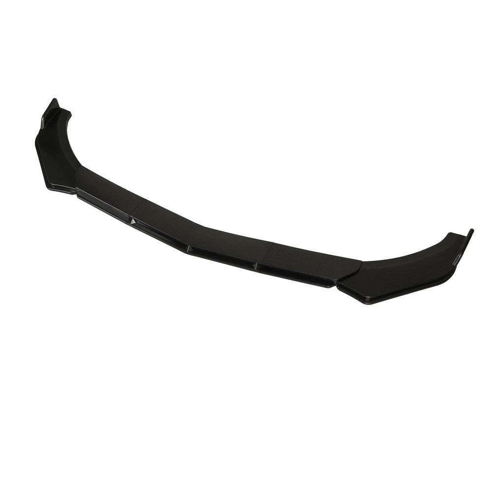 5Pcs Front Bumper Spoiler Splitter 110 to 140cm   Car Lip Body Kit for Modification