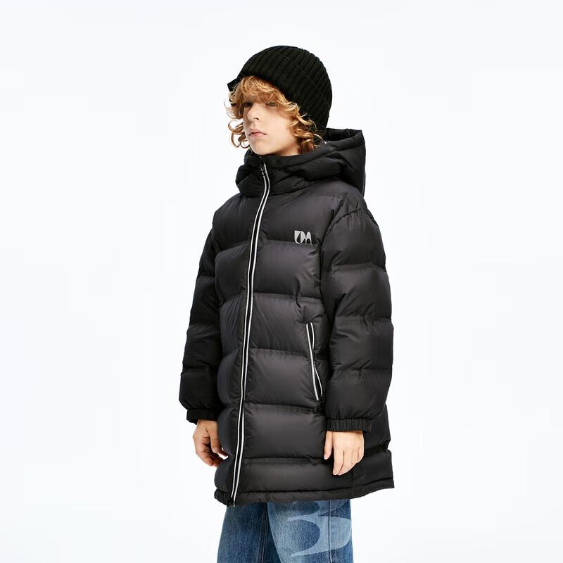 little MO&Co. Anxin Down Unisex Kids  Mid-Length Thermal Down Jacket 110