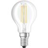 OSRAM Ampoule LED Sphérique clair filament variable 6,5W=60 E14 chaud