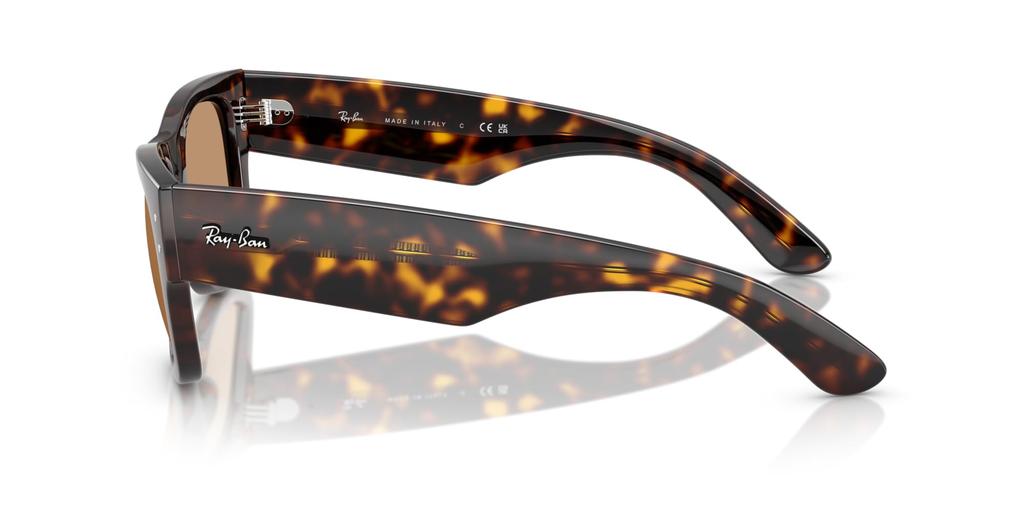 Wayfarer Mega Havana Brown Sunglasses 0RB0840SF Polarized [Ray-Ban] 902/5352