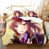 Anime The Pet Girl of Sakurasou Mashiro Shiina Bedding Set Boys Girls Twin Queen King Size Duvet Cover Pillowcase Bed boys Adult