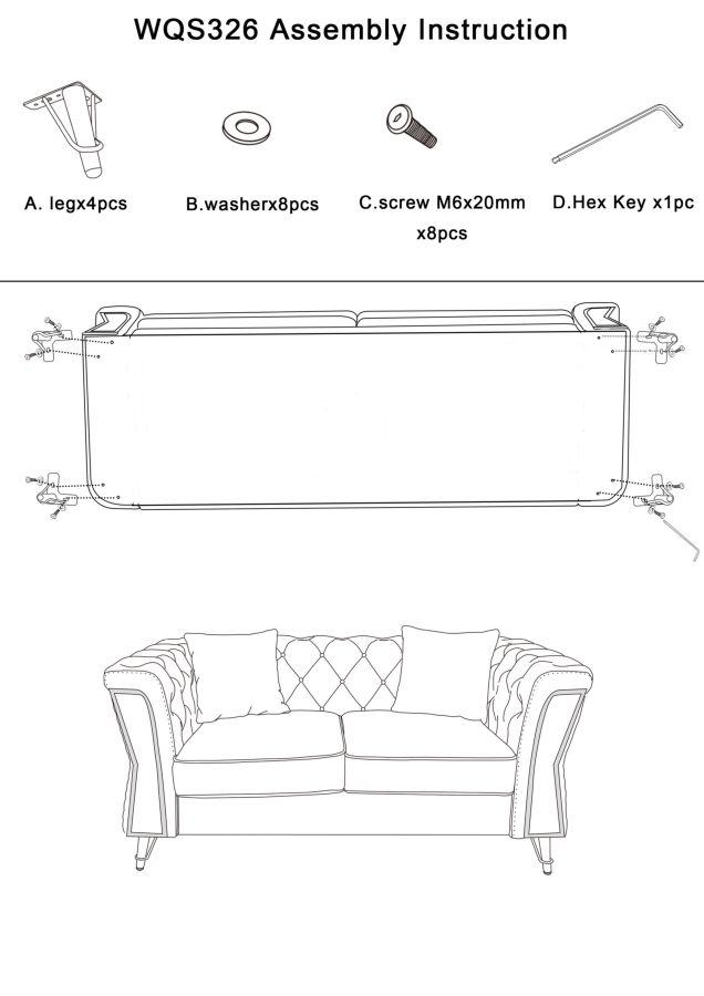 Armchair Emy Green With Cushion  Cm 104X83X76
