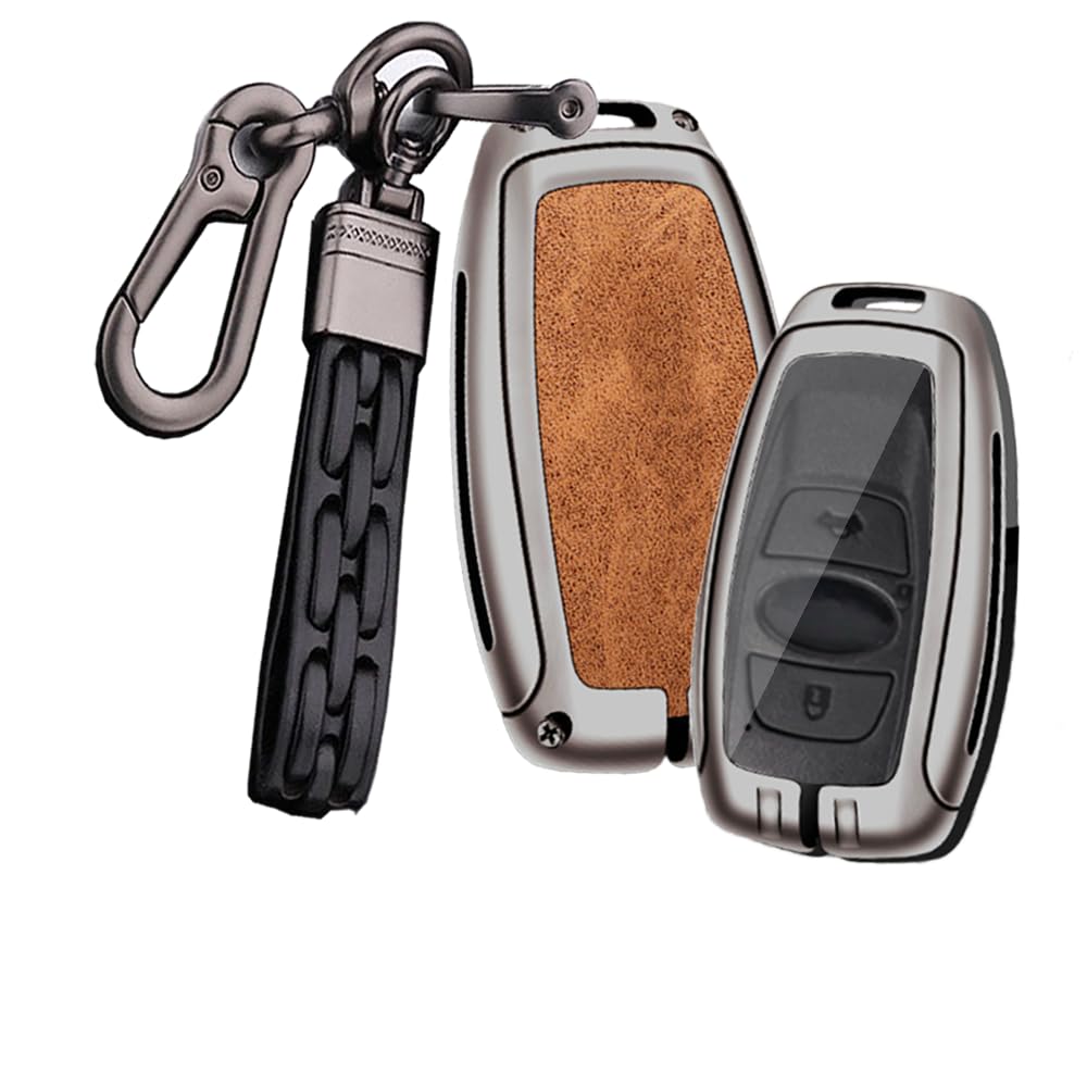 

TECART Key Case, Key Cover, Key Holder, Smart Key Case, Suitable for Subaru Levogue, коричневый