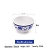 Kommerzielle Melamin Schüssel Blau und Weiß für Reis/Suppe