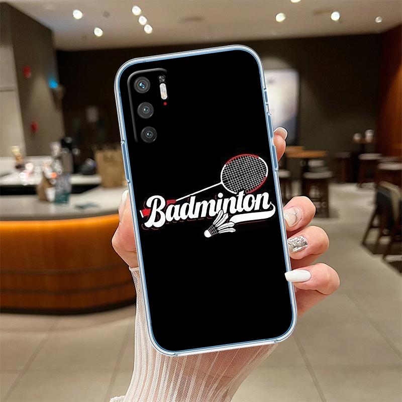 

UP11 Badminton Sports Transparent Phone Case for Motorola Moto G40 G04 G05 One Ace Action Fusion + Plus Hyper Macro Vision Zoom Motorola Moto G40 Fusion