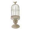 Klatka dla ptaków Świecznik Żelazny Vintage Odłączana Stabilna Podstawa Dekoracja Klatki dla Ptaków do Sypialni Restauracji S