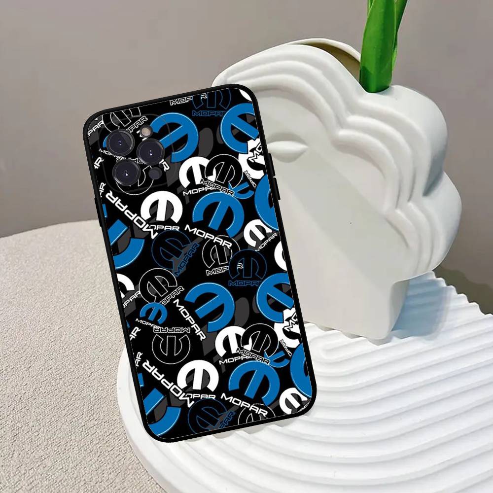 M-MOPAR For IPhone 17 16 15 14 13 12 11 Pro Max 13 17Air Shockproof Soft Phone Cases Coque