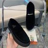 Men's Shoes, Spring and Autumn New Matte Leather One-pedal Versatile Thick-soled Men's Doudou Shoes Bc